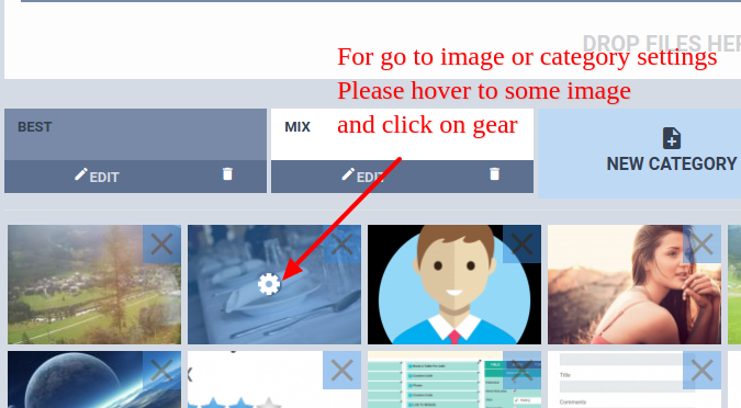 insert copy link in Joomla Photo Gallery-Joomla Gallery extension