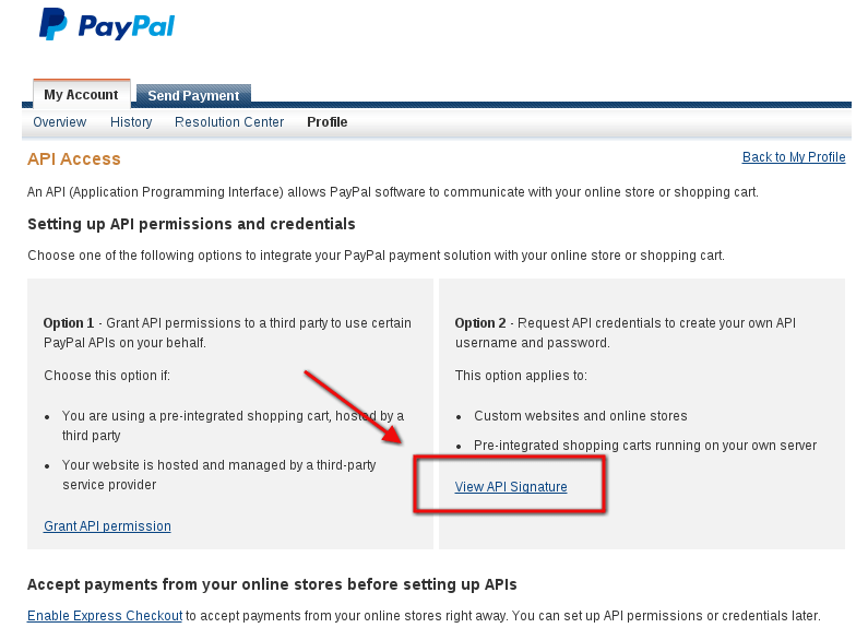 Request API Credentials for real estate portal software