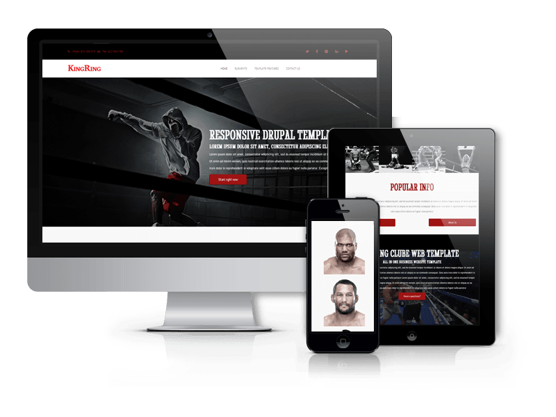 KingRing - Drupal 7 Business theme