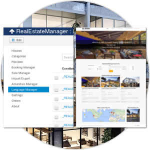 joomla real estate manager Backend and Frontend Management