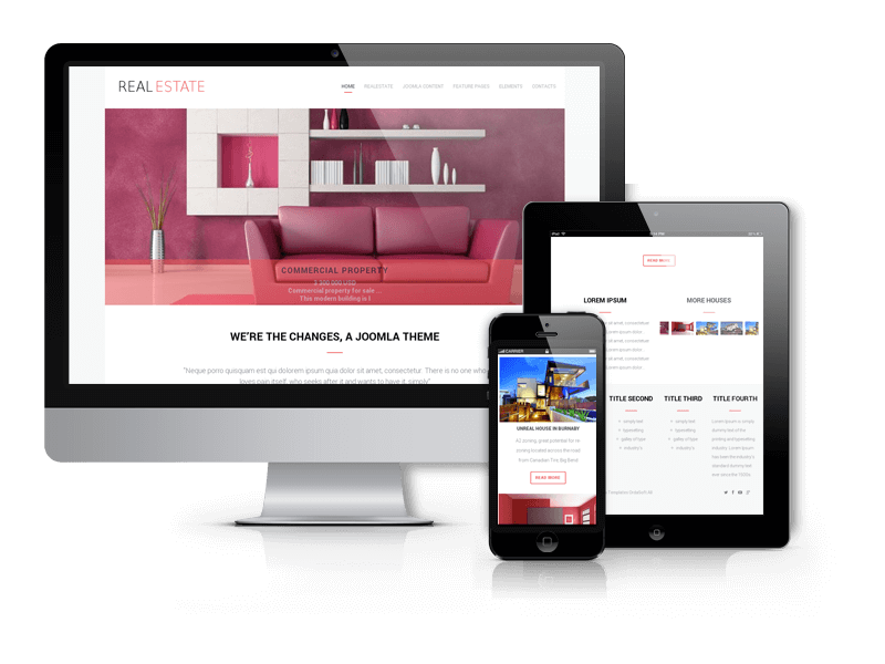 Real Estate Broker - Real Estate Website Design