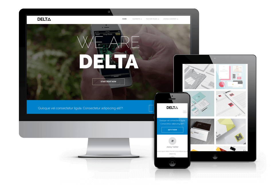 Delta - Free Wordpress blog theme