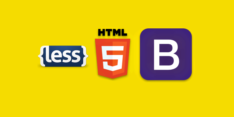 HTML5, Less, Bootstrap in WordPress Blank Theme