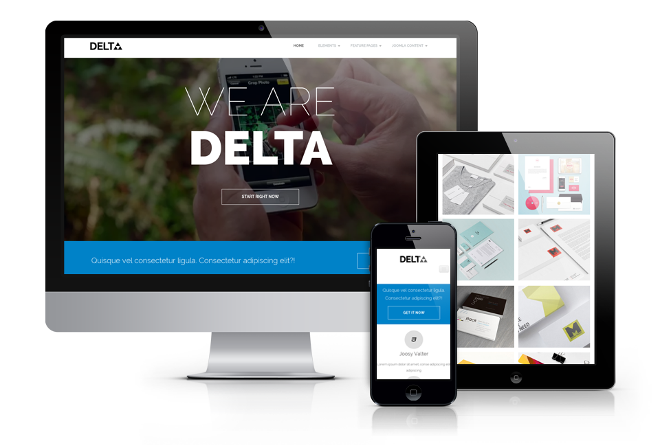 OS Delta – creative Joomla 3.x template