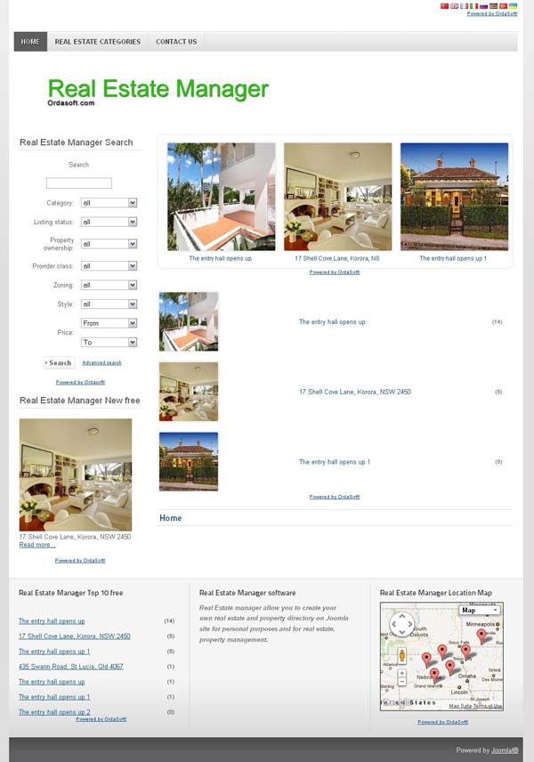 Real estate manager full site