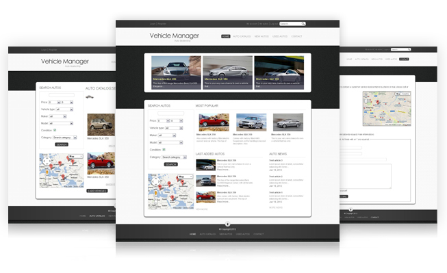 Joomla Car Template