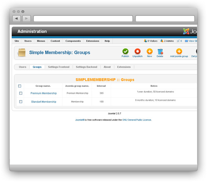 How create new Users subscription group? How create new Users subscription group?
