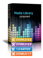 Component Media library PRO