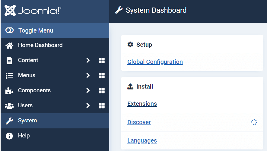 joomla cck install extensions