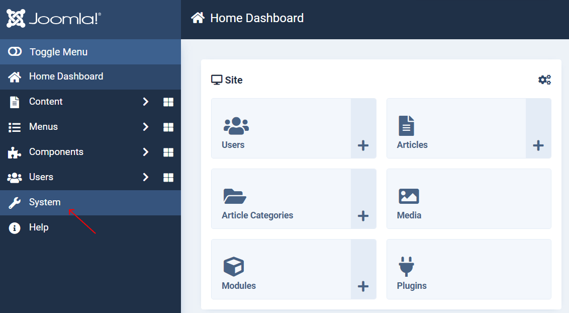 joomla cck install system