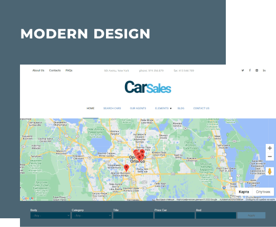 drupal car dealer theme modern design
