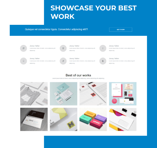 free drupal business theme showcase your work