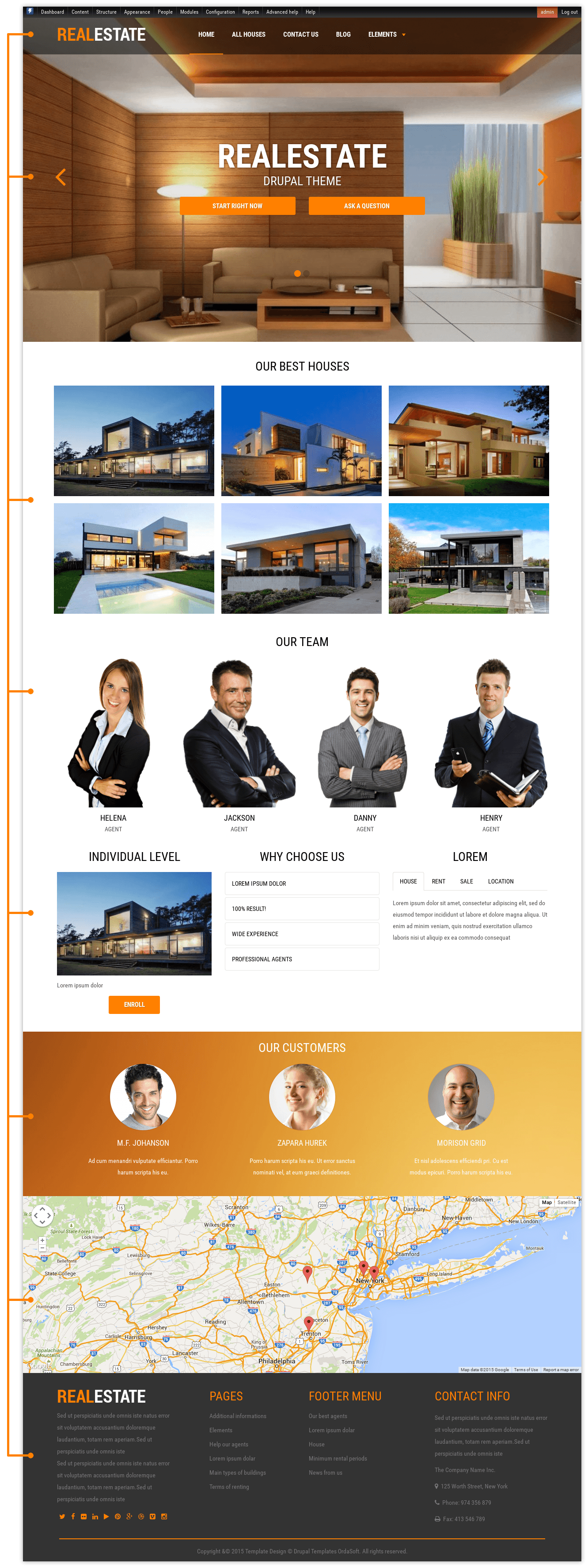 Booking Joomla template Booking