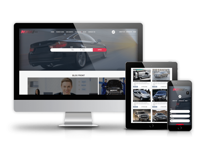 Motors - Drupal Car Theme