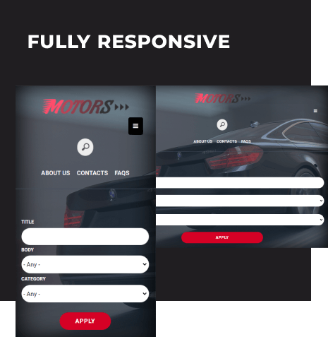 motors drupal car theme responsive