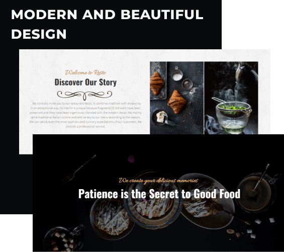 drupal restaurant theme beautiful design