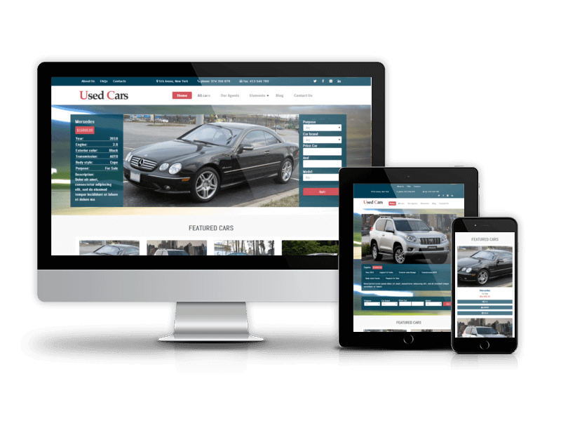 Used Cars - Drupal Car Theme