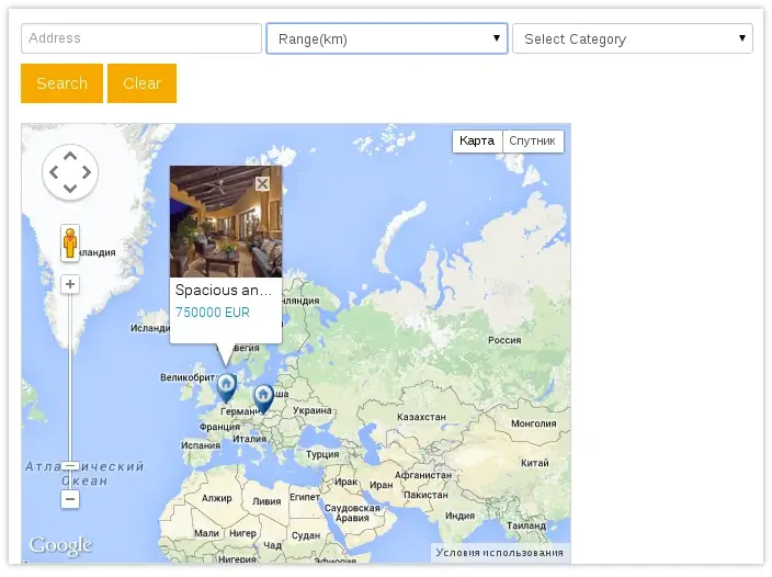 Joomla real estate module Location Map for Joomla real estate manager