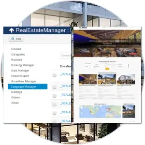 joomla real estate manager Backend and Frontend Management