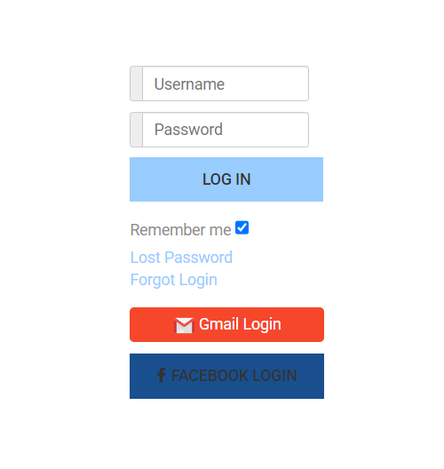 joomla login module pro login form