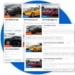 Variety of Pre-Designed Layouts in Car rental dealer software