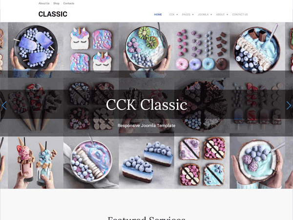 OS CCK Classic website demo