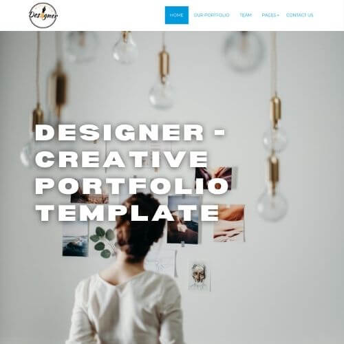 Designer - Creative Portfolio Template
