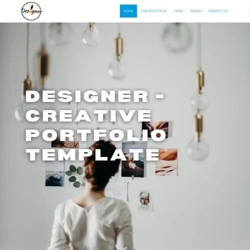 Designer - Creative Portfolio Template