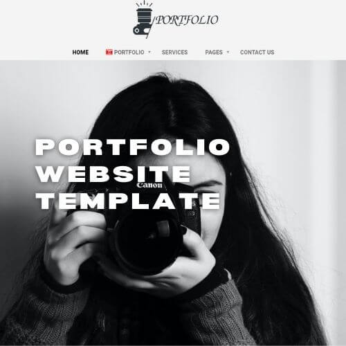 Portfolio Website Template