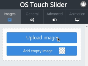 upload images for layer slider