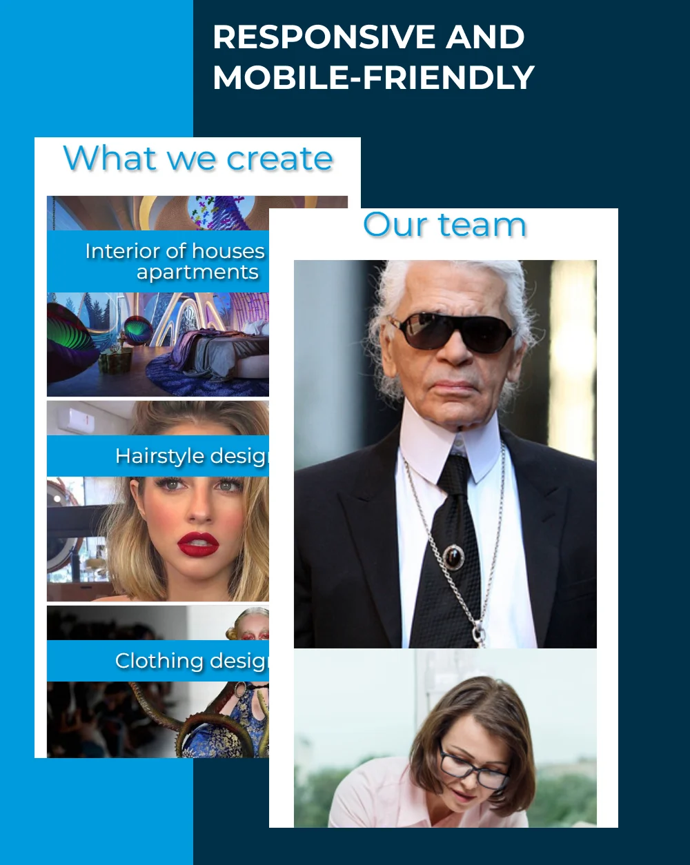 designer creative portfolio template responsive