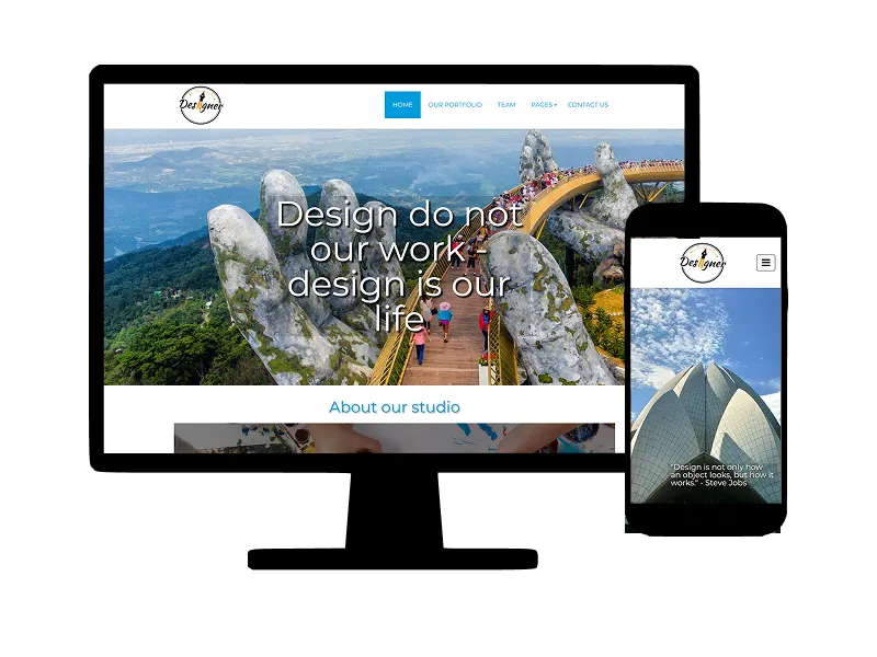 Designer, Creative Portfolio Template