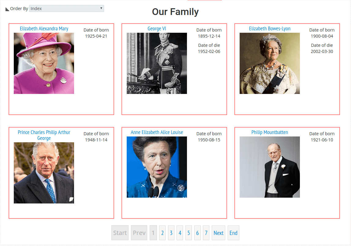 genealogical tree, family tree website template