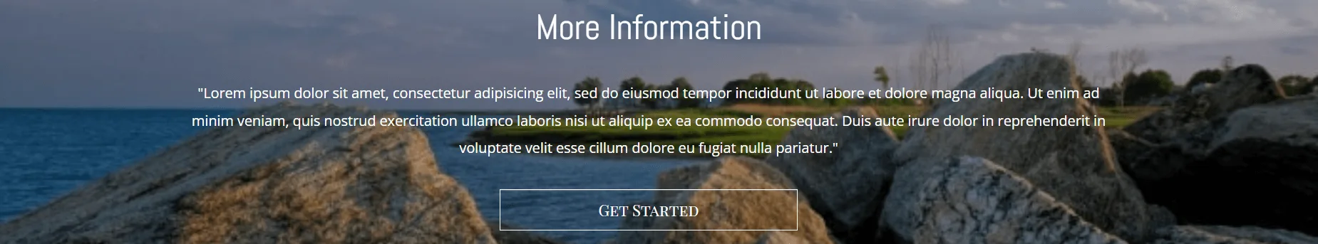 real estate joomla template information