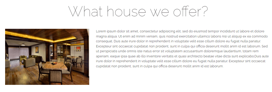 joomla real estate template offer