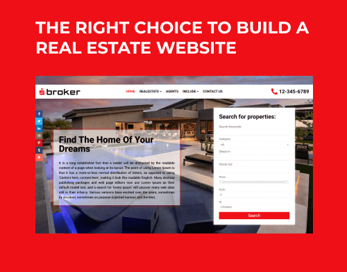 broker real estate joomla template the best choice