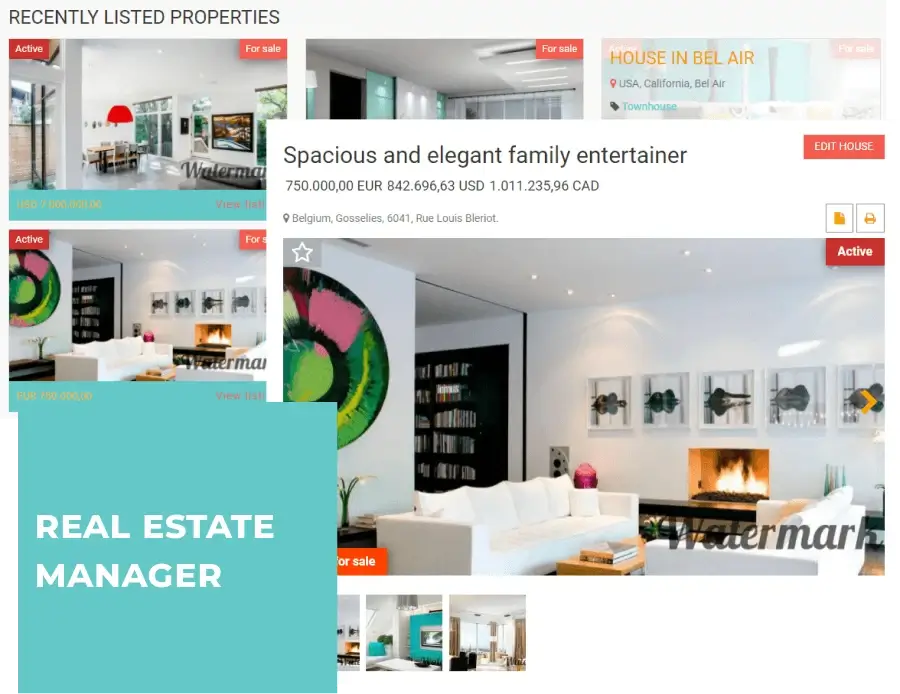 real estate joomla template real estate manager