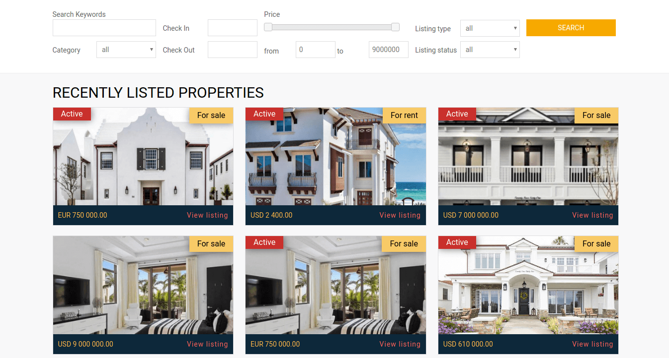 Real Estate Website Templates - Business - Wix.com