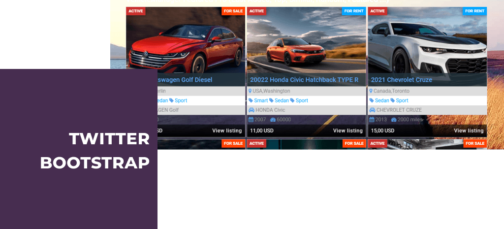 joomla automotive template bootstrap