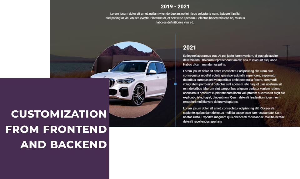 joomla automotive template customize