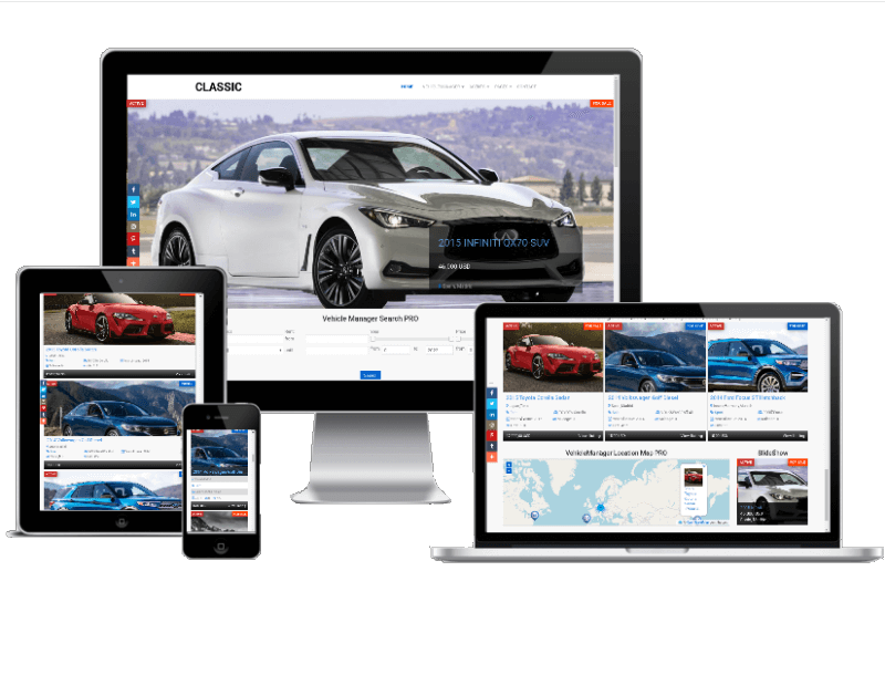 Classic - Car Joomla Template