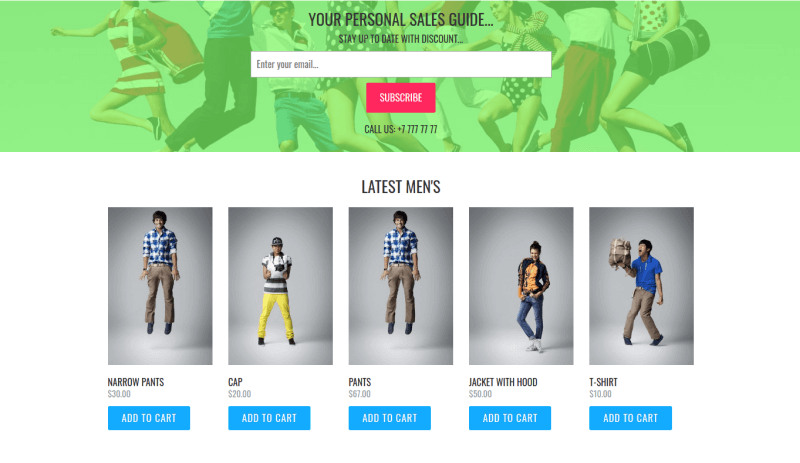 Fashion cast joomla virtuemart template personales sales guide