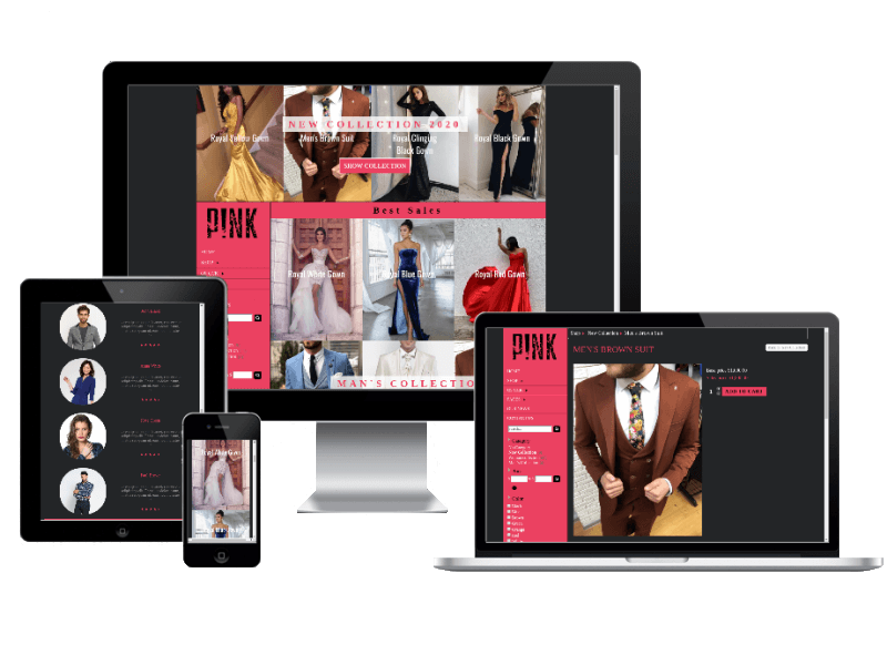 Pink - Joomla VirtueMart Template