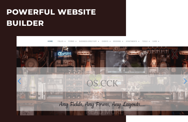 classic website builder template powerful