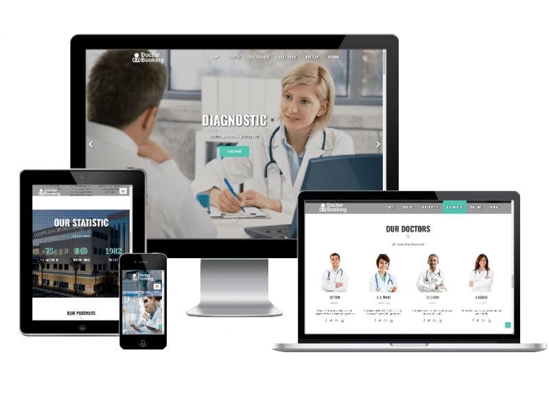 Medical Website Template demo