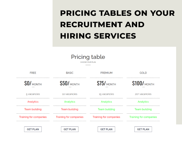 human resource management joomla recruitment template pricing