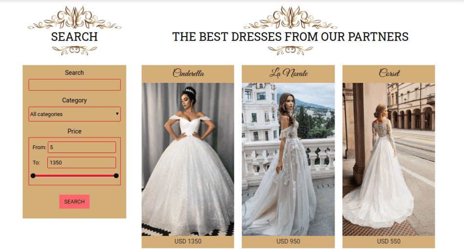 Wedding Planner Website Template