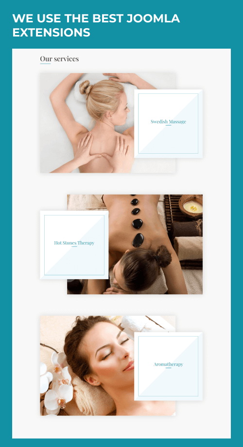 relax beauty salon website template best joomla extensions