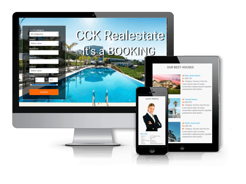 Crimea - Real estate website template - Real Estate Joomla template - Property  website template