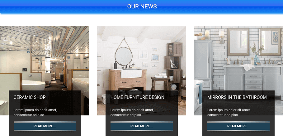 plumbing website template news